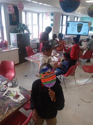 city year makes a project with students